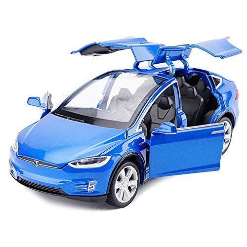 Toy Car Alloy Pull Back Cars with Sound and Light Kids Toys 1:32 Scale Model X 90 (Blue) Toy Car Alloy Pull Back Cars with Sound and Light Kids Toys 1:32 Scale Model X 90 (Blue)