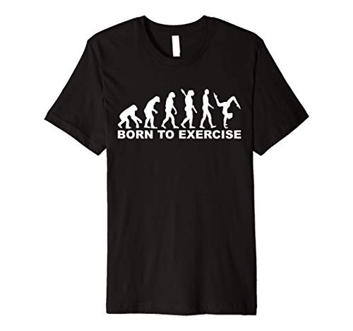 Evolution born to exercise Premium T-Shirt