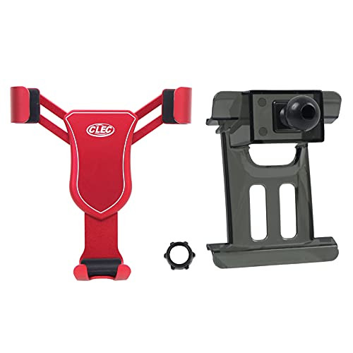 ITrims Car Phone Holder for Ford Kuga Escape 2020 2021 Car Dashboard Mount Cell Phone Cradles Adjustable Phone Stand Holder Universal Compatible with Most Smartphones -Red-