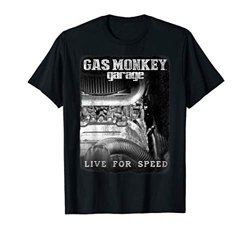 Gas Monkey Garage Live For Speed Engine Poster T-Shirt
