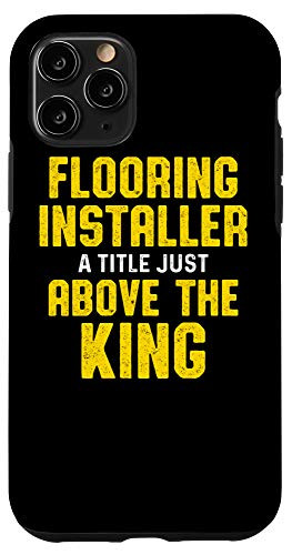 iPhone 11 Pro Flooring Installer Contractor King Floor Installation Case