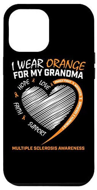 iPhone 12 Pro Max Wear Orange Grandma Multiple Sclerosis Apparel MS Awareness Case iPhone 12 Pro Max Wear Orange Grandma Multiple Sclerosis Apparel MS Awareness Case