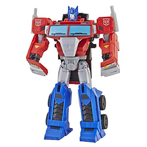 Transformers Cyberverse Action Attackers: Ultra Class Optimus Prime Action Figure Toy
