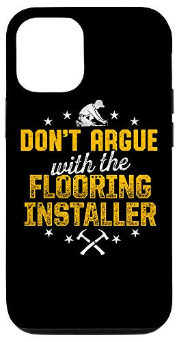 iPhone 12/12 Pro Flooring Installer Contractor Practiced Floor Installation Case