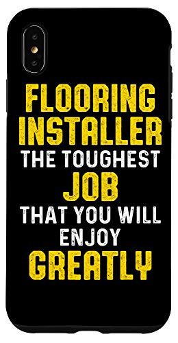iPhone XS Max Flooring Installer Contractor Enjoy Floor Installation Case