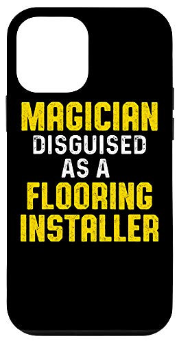 iPhone 12 mini Flooring Installer Contractor Disguised Floor Installation Case
