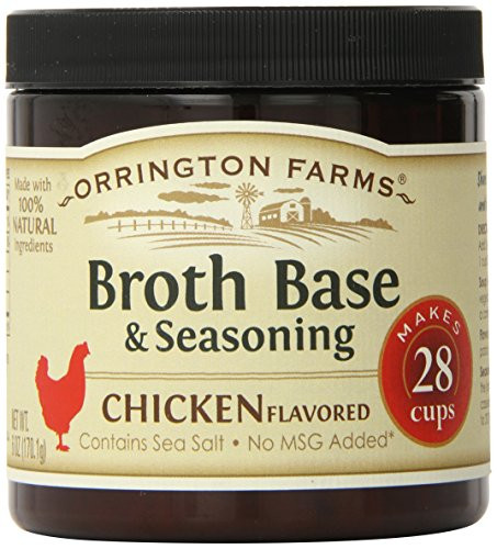 Orrington Farms Chicken Flavored Granular Base, 6-Ounce -Pack of 6-