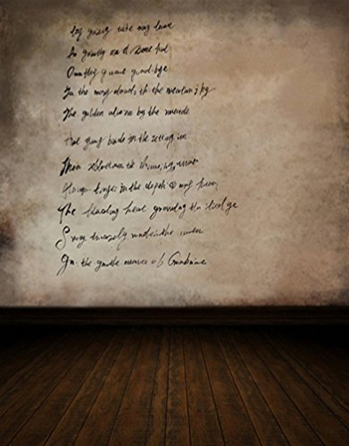 Wooden Floor Poem Wall Photography Backdrops Photo Props Studio Background 5x7ft Wooden Floor Poem Wall Photography Backdrops Photo Props Studio Background 5x7ft