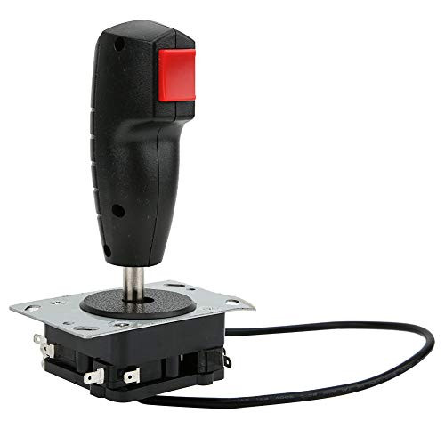 Flight Joystick 8 Way Adjustable Arcade Joystick PC Fighting Stick Parts for Video Game Arcade