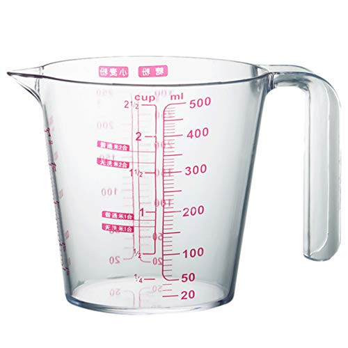 Measuring Cup With Scale Household Measuring Cup Milk Tea Shop Measuring Cup Ml Household Plastic Baking Measuring Cup -Size : 250ML-