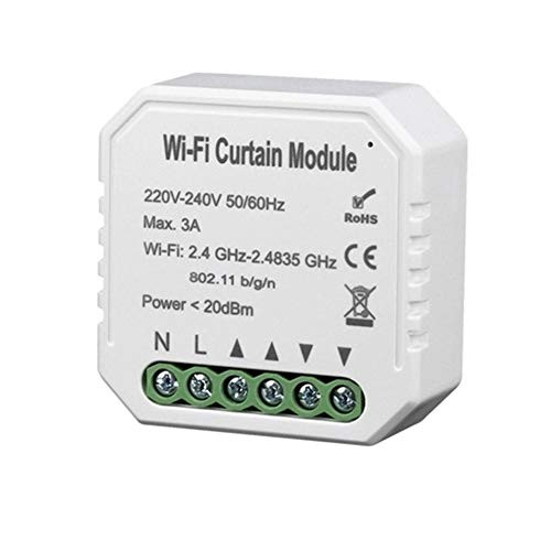 RichnessLong Wireless Remote Control Timer Switch Suitable For Electric Curtain And Electric Roller Blind Wireless Remote Control