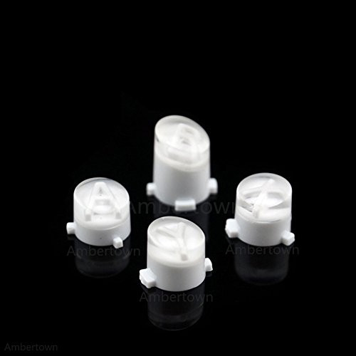 Bullet Buttons ABXY Mod Kit Levers Joystick For Xbox One S Slim Elite Controll Replacement -Clear-