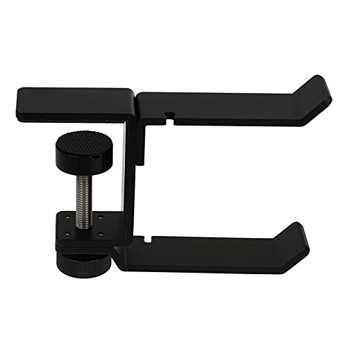 SOLUSTRE Headphone Hanger Hook Metal Desk Wall Mount Headset Stand Hanger Universal Gaming Headset Mount Holder Earphone Rack