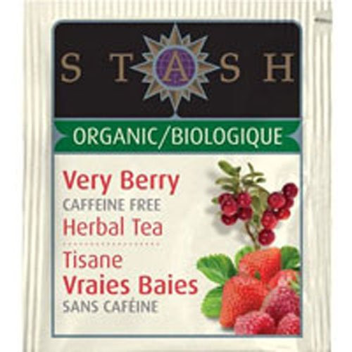 Stash Organic Herbal Tea Caffeine Free Very Berry - 18 Tea Bags