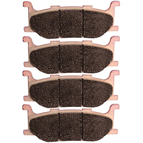 Caltric Front Brake Pads Compatible With Yamaha Xvz1300 Xvz-1300 Royal Star Tour Deluxe 2005-2009 Sintered