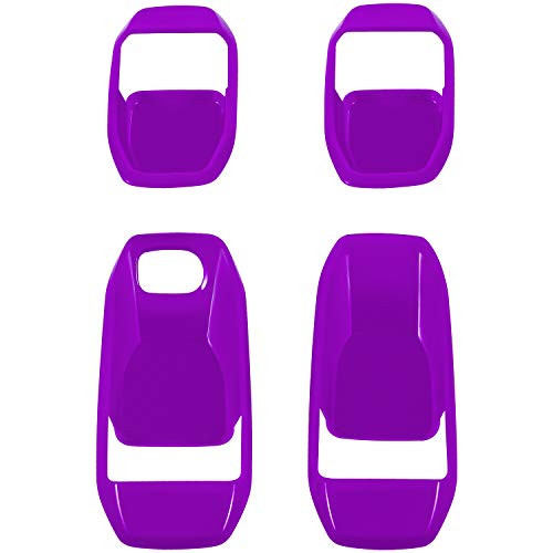 Car Door Handle Bowl Cover Decor Trim JL Accessories for Jeep Wrangler JL JLU  and  Gladiator JT 2018-2021 4PCS -Purple-