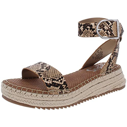 Circus by Sam Edelman Women's Kennedy Sandal, TAUPE SNAKE PRINT, 5.5