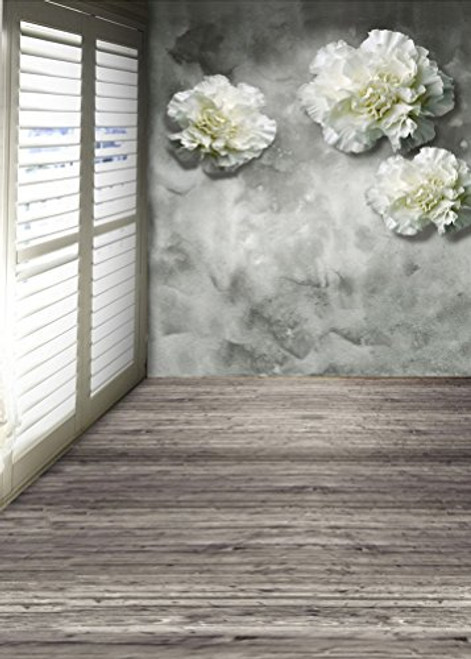 Wooden Floor Vintage Wall Flowers Photography Backdrops Photo Props Studio Background 5x7ft Wooden Floor Vintage Wall Flowers Photography Backdrops Photo Props Studio Background 5x7ft