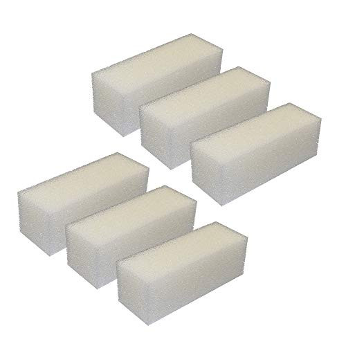 Qzbhct Camessy Replacement Foam Insert Foam Filter Pads fit for Aqua Clear 110/500 AquaClear 20 PPI -6 Pack-