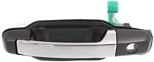 Garage-Pro Exterior Front Door Handle Compatible with KIA SORENTO 2003-2009 LH Primered Bezel Chrome Lever with Hole EX Model Garage-Pro Exterior Front Door Handle Compatible with KIA SORENTO 2003-2009 LH Primered Bezel Chrome Lever with Hole EX Model