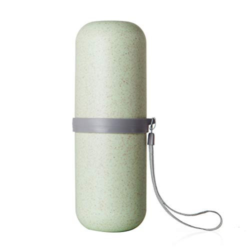 OUNONA Wash Gargle Cup Toothbrush Holder Toothpaste Case Toothbrush Travel Containers Organizer Protect Storage Box for Travel Camping Outdoors-Green- OUNONA Wash Gargle Cup Toothbrush Holder Toothpaste Case Toothbrush Travel Containers Organizer Protect Storage Box for Travel Camping Outdoors-Green-