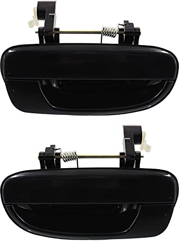 Garage-Pro Rear Exterior Door Handle Compatible with 2000-2006 Hyundai Accent, Set of 2, Driver and Passenger Side