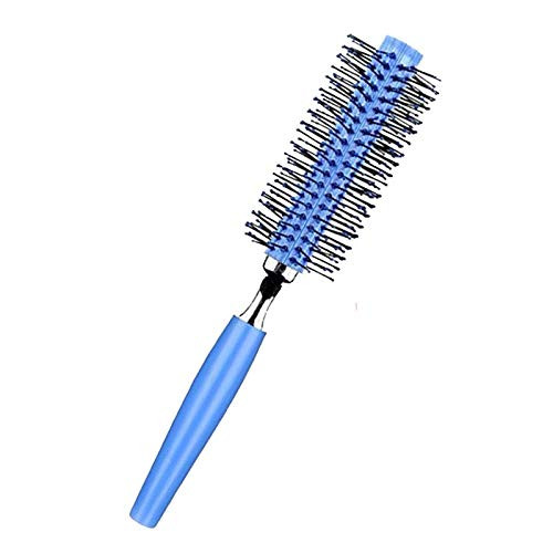 Plastic Blue Handle Hair Brush Salon Styling Bristles Comb Makeup Tool by Ucland