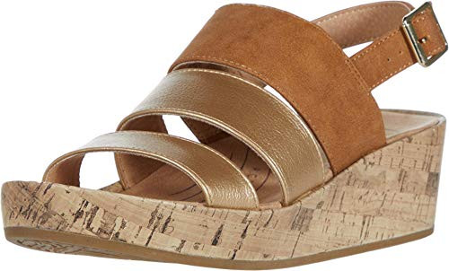 LifeStride Wynonna Gold Tan 7 W -C-