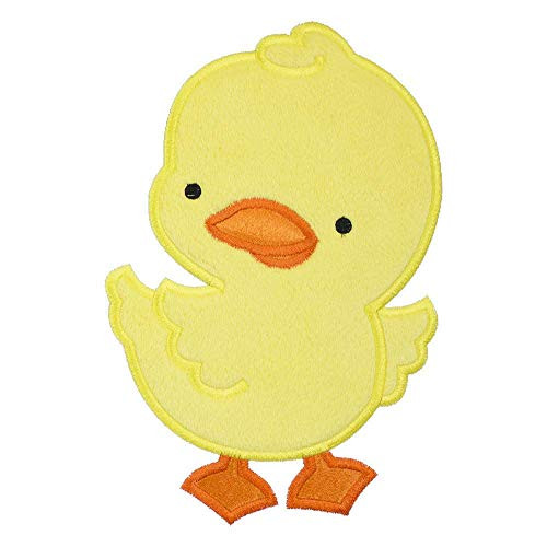 Baby Duck Applique Patch in your choice of sew on or Iron on patch