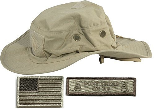 Gadsden and Culpeper Operator Boonie Hat Bundle  and  Patches - USA/DTOM Sand