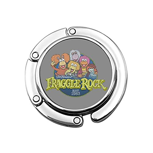 Cosateone Fraggle Rock Foldable Purse Holder, Handbag Hanger Bag Hook for Table Desk