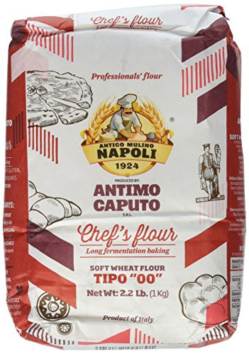 Antimo Caputo Chef's Flour 2.2 LB - Italian Double Zero 00 - Soft Wheat for Pizza Dough, Bread,  and  Pasta