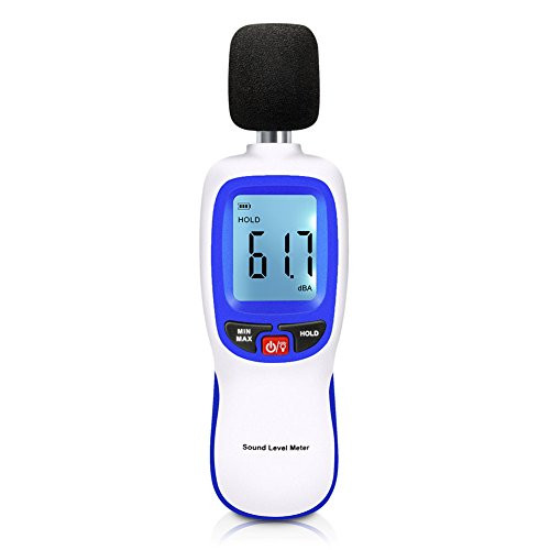 Digital Sound Level Meter, with LCD Noise Measuring Instrument, for Measurement Requirements Sound Engineering Quality Control