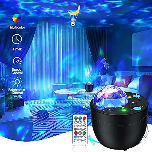 Lacoco Galaxy Projector Star Projector Night Light Galaxy Planetarium Projector Starlight Projector with Remote Control 40 Colors Galaxy 360 Globe Projector Gift for Ceiling Bedroom Baby Kids Adults