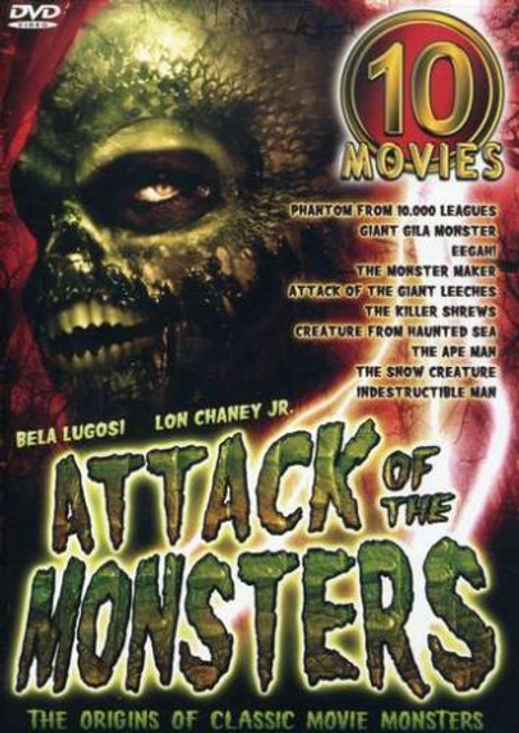 Attack of the Monsters 10 Movie Pack Attack of the Monsters 10 Movie Pack