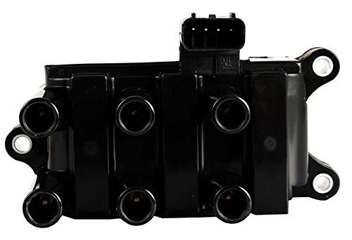 ENA Ignition Coil Pack compatible with 01-08 Ford - F150 Ranger Freestar Mustang Taurus - Mazda B3000 - Mercury Sable Monterey - V6 3.9L 4.0L 4.2L 2.5L 3.0L 3.8L Compatible with C1312 DG485 FD498