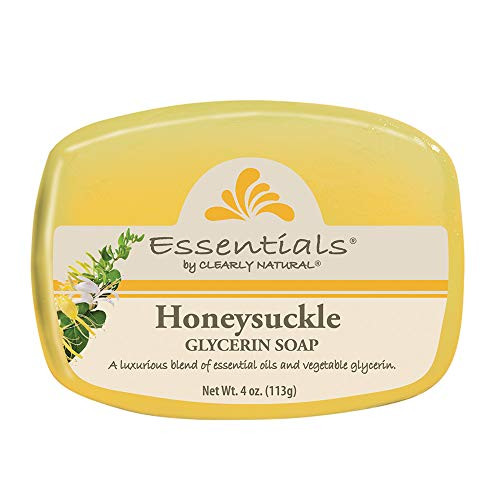 Essentials by Clearly Natural Glycerin Bar Soap, Honeysuckle, 4-Ounce, Pack of 12 - CASE Essentials by Clearly Natural Glycerin Bar Soap, Honeysuckle, 4-Ounce, Pack of 12 - CASE
