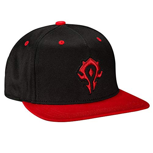 JINX World of Warcraft Legendary Horde Snapback Baseball Hat, Black, Adult Size