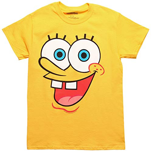 Spongebob Squarepants I Am Spongebob Adult Costume T-Shirt -Medium- Yellow