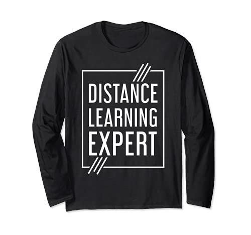 Distance Learning Expert Virtual Remote Tshirt Long Sleeve T-Shirt