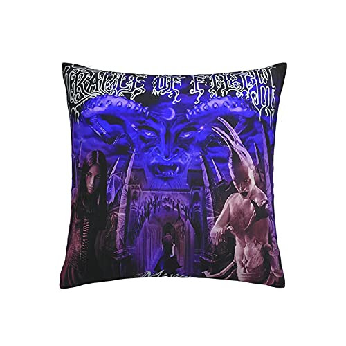 Cradle of Filth Midian Pillow Hidden Zipper Pillowcase Home Sofa Decoration Throw Pillows Covers Cushion Cover