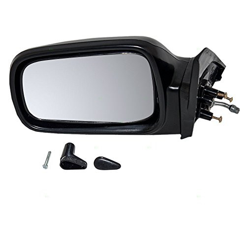 Brock Replacement Drivers Manual Remote Side View Mirror Compatible with 1988-1991 Civic Hatchback 76250SH3A02