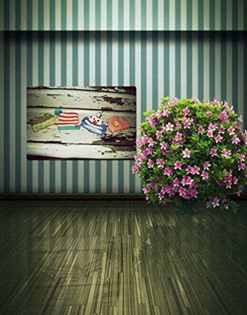 Wooden Floor Flowers Wall Photography Backdrops Photo Props Studio Background 5x7ft Wooden Floor Flowers Wall Photography Backdrops Photo Props Studio Background 5x7ft