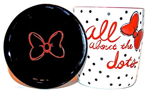 Disney 's Minnie Mouse "All About the Dots" Ceramic Mug