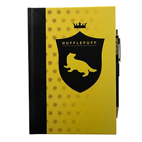 Harry Potter Hufflepuff Hardcover Journal and Pen Set Harry Potter Hufflepuff Hardcover Journal and Pen Set