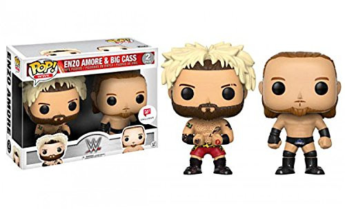 WWE Authentic Wear WWE Enzo & Big Cass BattlePack POP! Vinyl Figures WWE Authentic Wear WWE Enzo & Big Cass BattlePack POP! Vinyl Figures