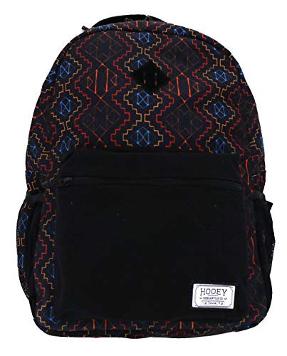 HOOey Backpacks -Aztec Print/Black-