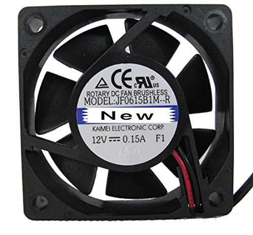 Davitu Remote Controls - For Emacro For JAMICON JF0615B1M Server Cooling Fan DC 12V 0.15A 60x60x15mm 2-wire