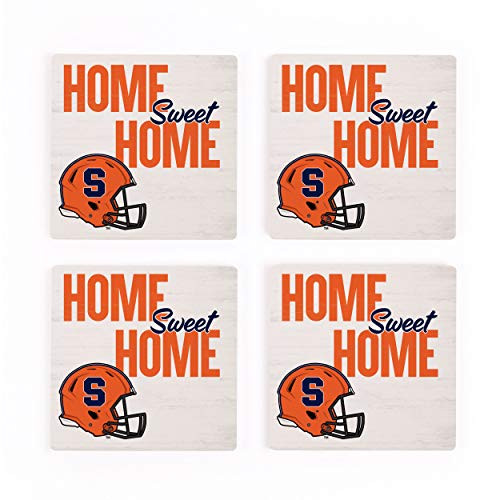 Home Sweet Home Syracuse University 4 x 4 Absorbent Ceramic Coasters Pack of 4