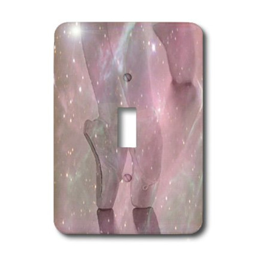 3dRose LLC lsp_23912_1 Ballerina Pink Single Toggle Switch